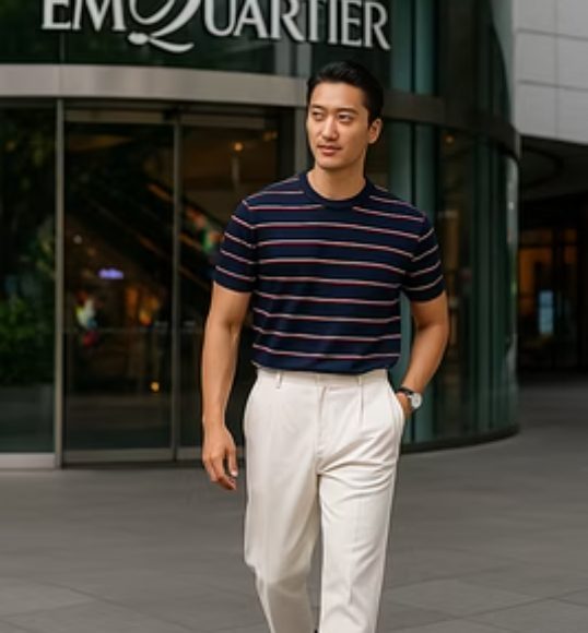 ตัวอย่างภาพแคมเปญเสื้อผ้าจาก AI
