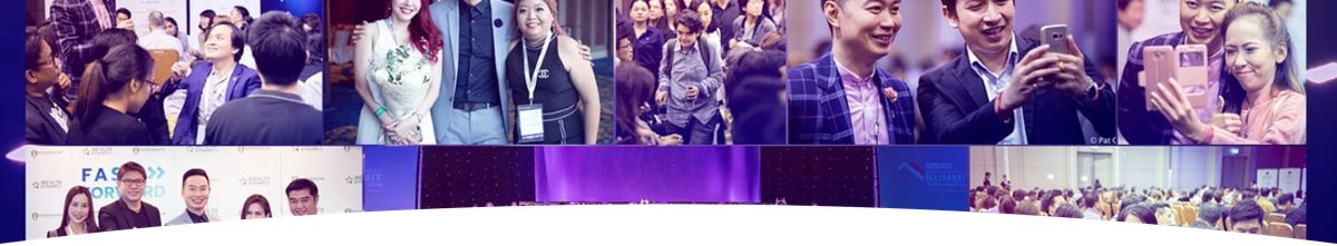 คอลลาจงานบรรยายและ community